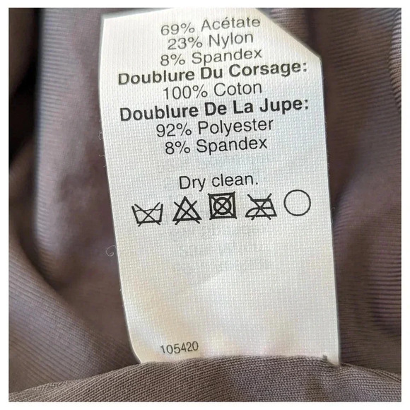 J. CREW NWT Arabelle Liquid Jersey Strapless Dress Size 8 - Picture 10 of 10